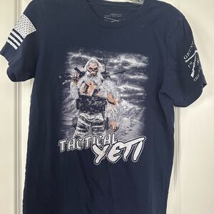Grunt Style Men's Navy Tactical Yeti T-Shirt